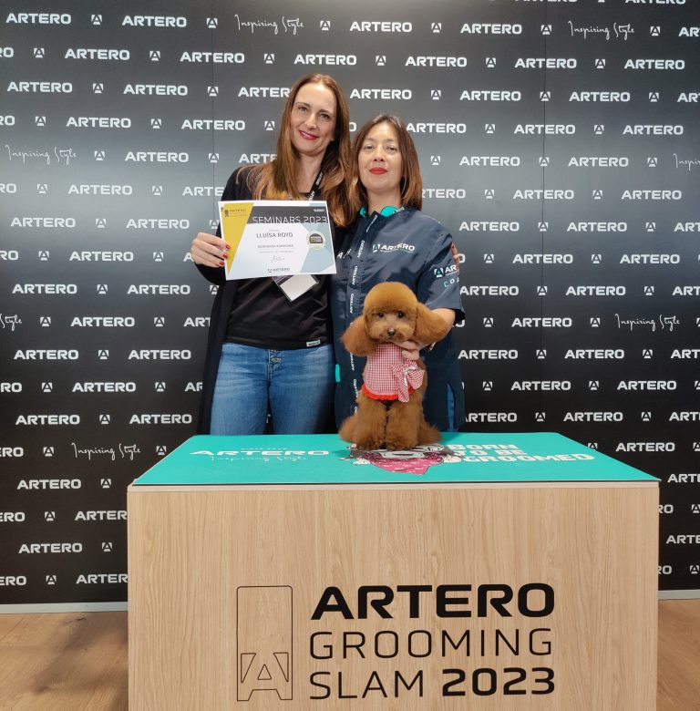 Bernarda s certifikatom na ARTERO Grooming Slam 2023